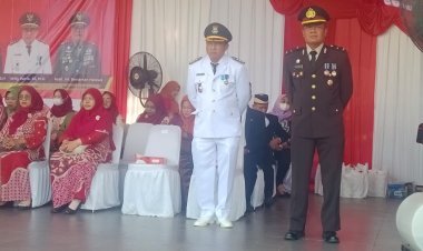 Polsek Balaraja Polresta Tangerang Hadiri Upacara Detik-Detik Proklamasi Kemerdekaan RI ke-80 Tingkat Kecamatan Balaraja Tahun 2025
