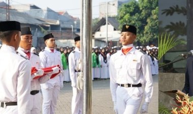 1.500 Peserta Ikuti Upacara HUT Ke-80 RI di Ponpes Minhaajurrosyidin Jakarta Timur