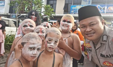 Semarak HUT ke-80 RI, Polsek Cikupa Gelar Karnaval dan Panggung Hiburan Meriah