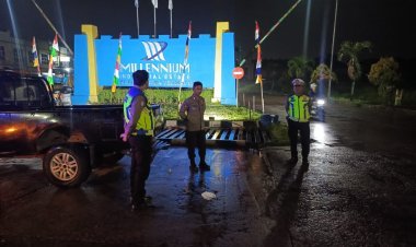 Polsek Cikupa Gelar Ops Cipkon, Patroli Mobile Sisir Titik Rawan Gangguan Kamtibmas