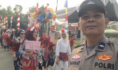 Bhabinkamtibmas Polsek Balaraja Perkuat Kebersamaan Warga Lewat Lomba HUT RI