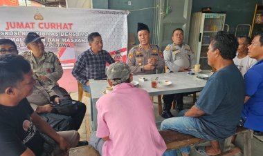 Kinerja Polsek Jajaran Polres Simalungun Optimal Jaga Kamtibmas, Polsek Tanah Jawa Inovatif Gelar Jumat Curhat Bangun Kedekatan dengan Masyarakat
