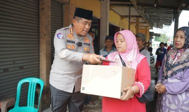 Viral Bantu Atur Lalu Lintas, Penjual Uduk Didatangi Kapolresta Tangerang, Diberi Tambahan Modal Usaha
