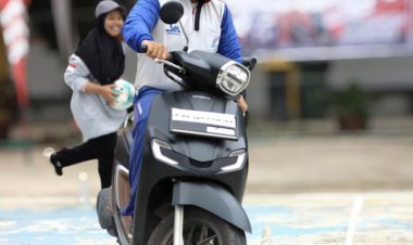 “Capella Honda Kepri Didik Pelajar Tanjungpinang Jadi Generasi #Cari_Aman di Jalan Raya”