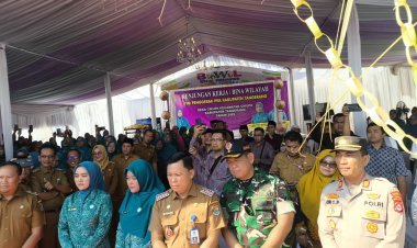 Bina Wilayah PKK Kabupaten Tangerang Sentuh Desa Cikupa