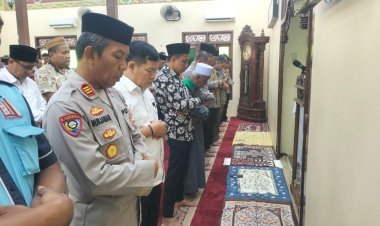 Turut Berbela Sungkawa, Polresta Tangerang Gelar Shalat Gaib untuk Driver Ojol Affan Kurniawan
