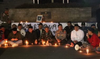 Doa Bersama Alm. Affan, Polres Cilegon Nyatakan Duka Mendalam