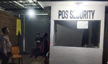 Siskamling Jadi Solusi, Polsek Cibeber Ajak Warga Bersama Jaga Lingkungan Aman