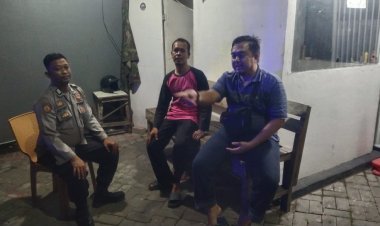 Kapolsek Cibeber Atep Mulyana Ajak Warga Aktifkan Siskamling Bersama RT/RW