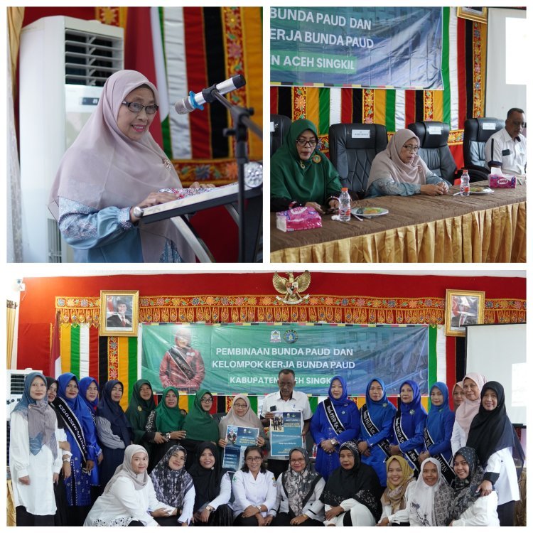 Bunda PAUD Aceh Singkil Dorong Penguatan Pendidikan Anak Usia Dini: “Ini Tanggung Jawab Kita Bersama”