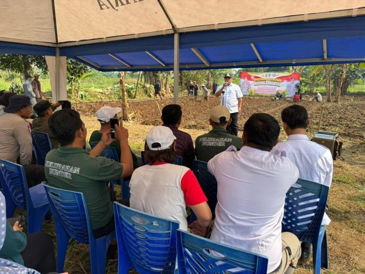 Gerakan Wangsakara Polresta Tangerang: Petani dan Polisi Bersatu Menanam Jagung
