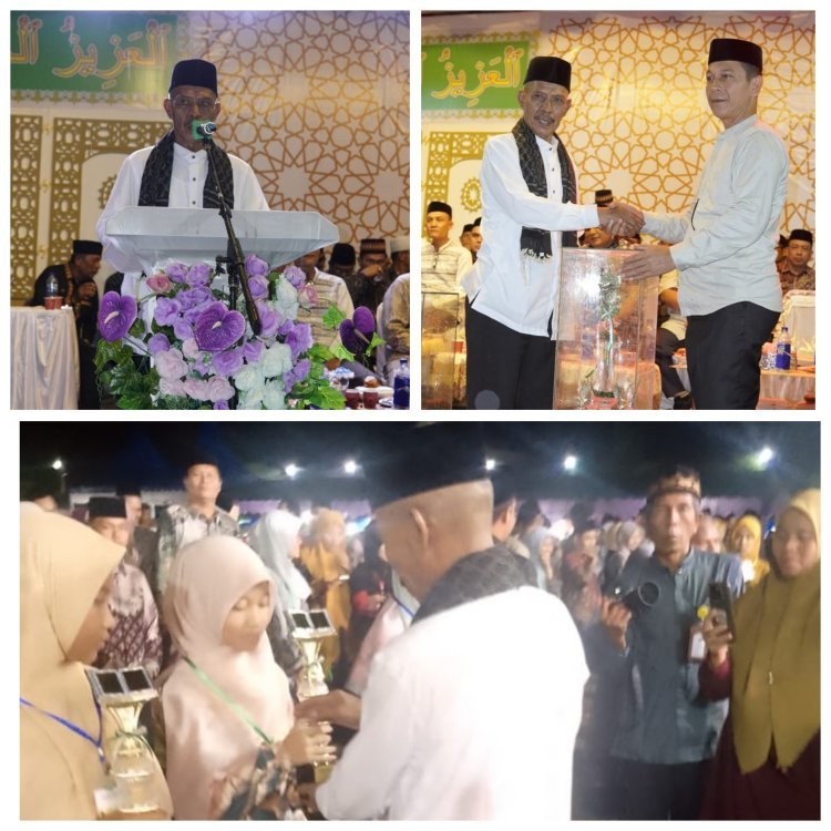 MTQ XXXVII Aceh Singkil Resmi Ditutup, Wakil Bupati Sampaikan Apresiasi untuk Semua Pihak