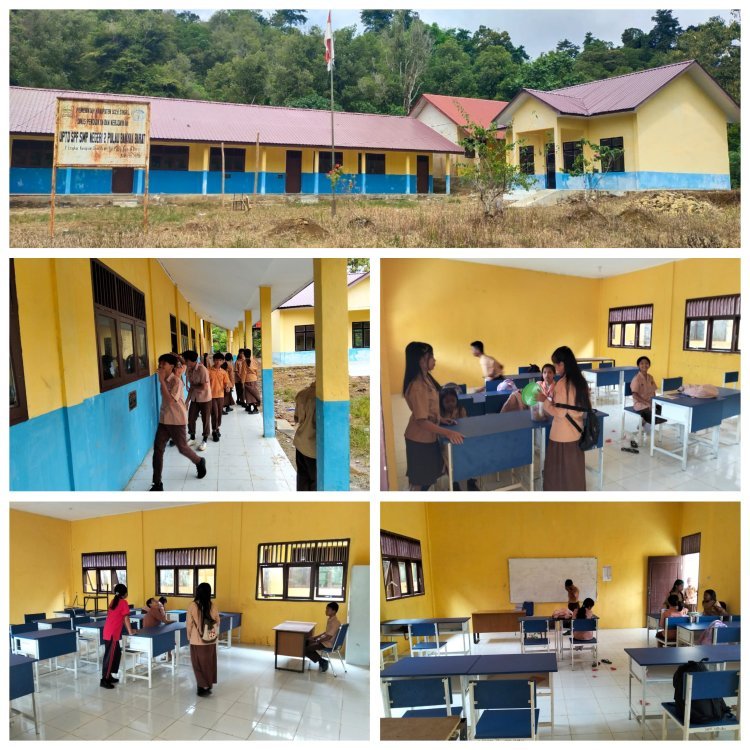 Pendidikan di Aceh Singkil Memprihatinkan, SMPN 2 Pulau Banyak Barat Terbengkalai