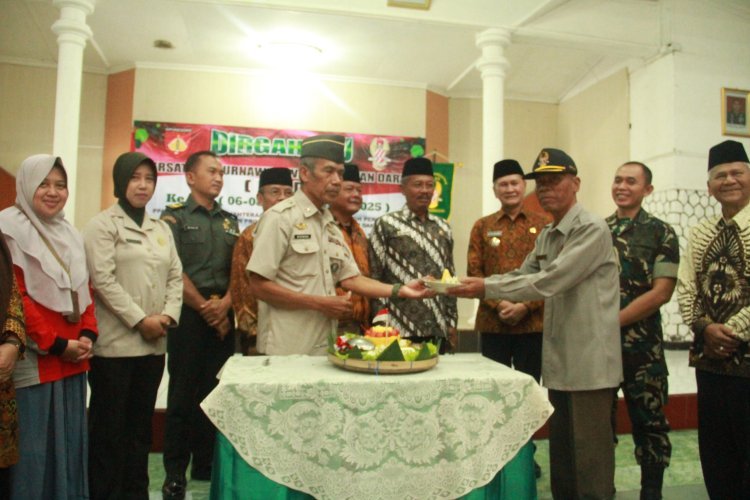 Bupati Dan Dandim 0728/Wonogiri Hadiri  Syukuran HUT ke-22 Persatuan Purnawirawan TNI AD