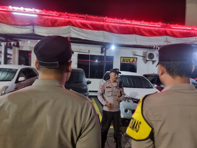 Polsek Cikupa Gelar Ops Cipkon, Perketat Patroli Malam Cegah Gangguan Kamtibmas