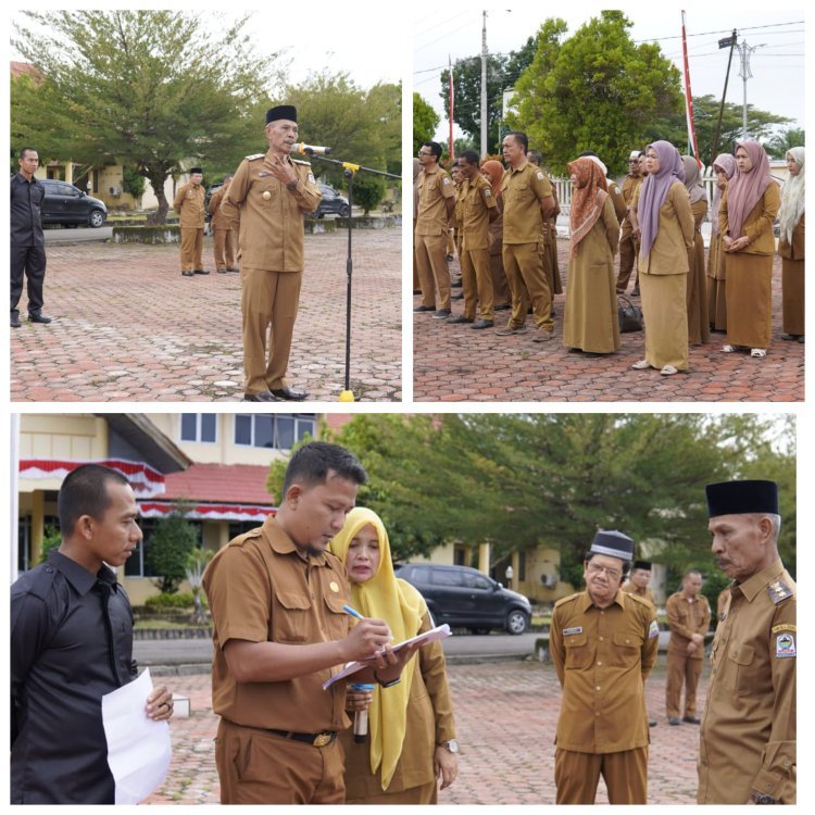 Wabup Aceh Singkil Tegas: ASN dan PPPK yang Sering Telat Akan Ditindak