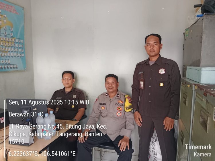 Bhabinkamtibmas Bitung Jaya Jalin Komunikasi dengan PT Torabika
