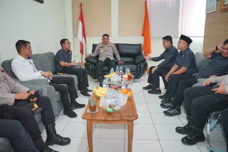 Sinergi Polisi dan Penyelenggara Pemilu, Indra Waspada Lakukan Kunjungan