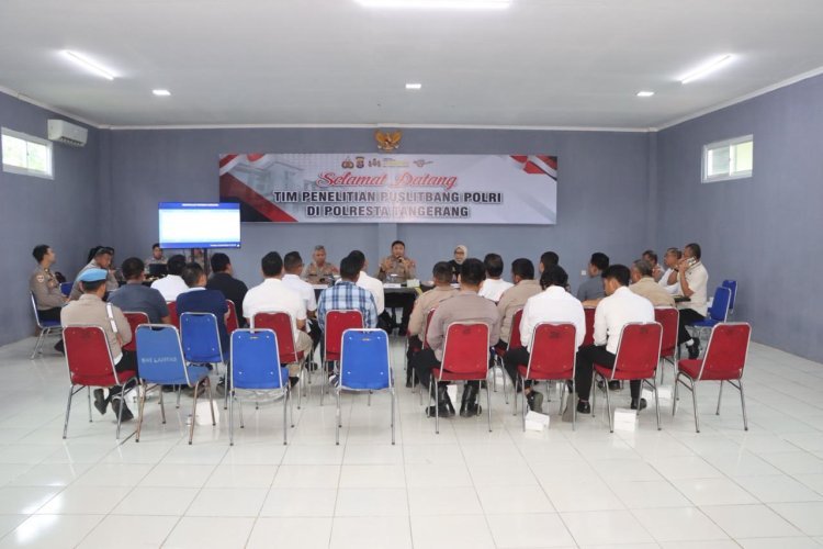 Tim Peneliti dan Polresta Tangerang Bahas Solusi Penerapan E-MP