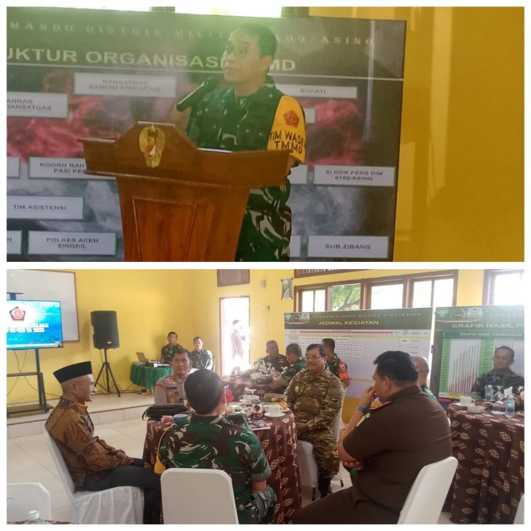 TMMD ke-125 di Aceh Singkil, Waaslog Kasad: TNI dari Rakyat untuk Rakyat
