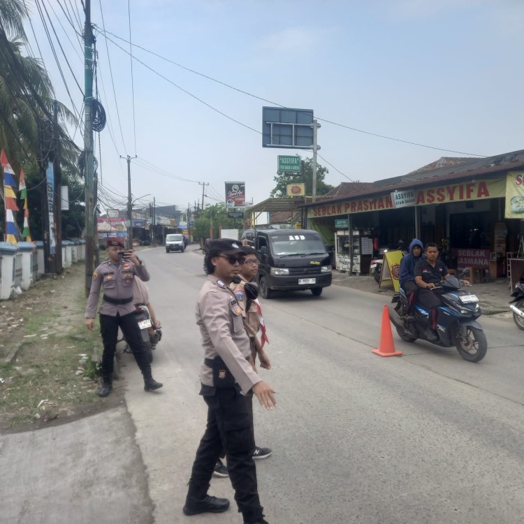 Polresta Tangerang Ciptakan Situasi Kondusif di Jam Pulang Sekolah