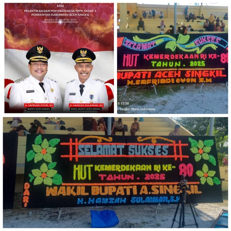Paskibra Aceh Singkil Matangkan Latihan, Siap Kibarkan Merah Putih di HUT RI ke-80