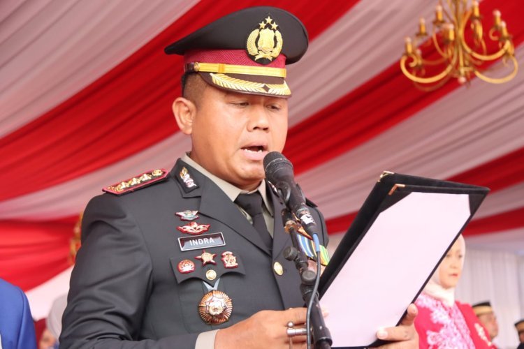 Upacara Detik-detik Proklamasi, Kapolresta Tangerang Bacakan Naskah Pembukaan UUD 1945