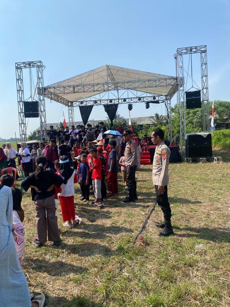 Warga Desa Blukbuk Meriahkan HUT RI ke–80 dengan Berbagai Perlombaan Anak-anak