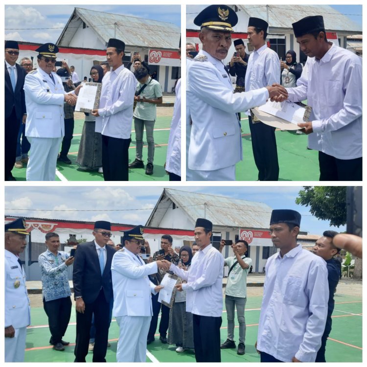 130 Warga Binaan Rutan Singkil Terima Remisi HUT ke-80 RI