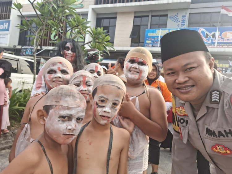 Semarak HUT ke-80 RI, Polsek Cikupa Gelar Karnaval dan Panggung Hiburan Meriah