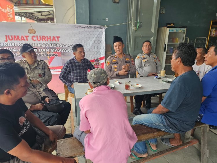 Kinerja Polsek Jajaran Polres Simalungun Optimal Jaga Kamtibmas, Polsek Tanah Jawa Inovatif Gelar Jumat Curhat Bangun Kedekatan dengan Masyarakat