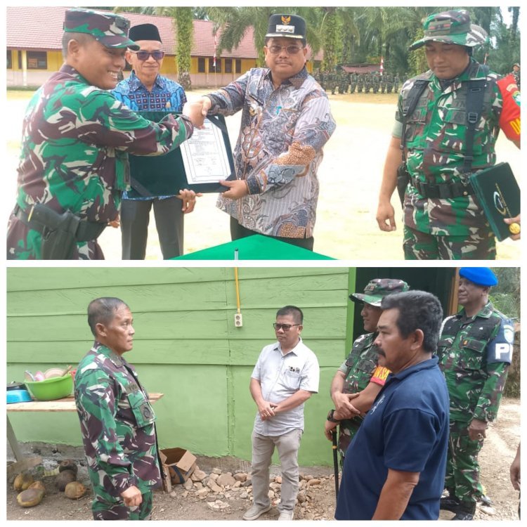 Bupati Aceh Singkil Tanda Tangani Prasasti TMMD ke-125, Apresiasi TNI dan Prajurit