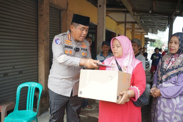 Viral Bantu Atur Lalu Lintas, Penjual Uduk Didatangi Kapolresta Tangerang, Diberi Tambahan Modal Usaha