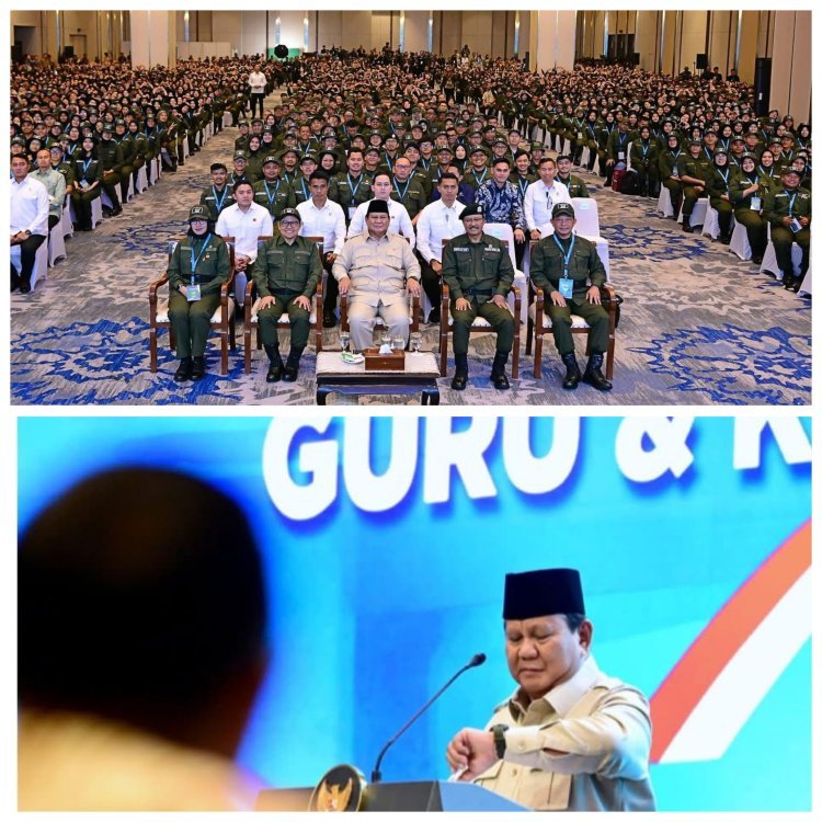 Presiden Prabowo Apresiasi Ribuan Guru dan Kepala Sekolah Rakyat: Garda Terdepan Cetak Generasi Unggul
