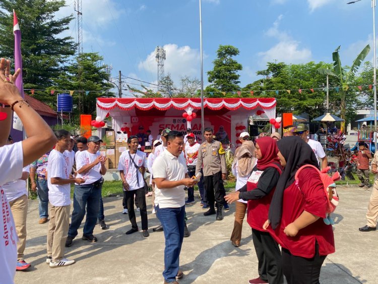 Semarak Kemerdekaan di Sukamulya, Polri Hadir Dekat dengan Warga