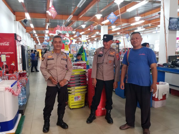 Rutinitas Patroli (PUSAKA) Dialogis ke Area Pusat Keramaian Masyarakat di Wilayah Hukum Polsek Balaraja Polresta Tangerang