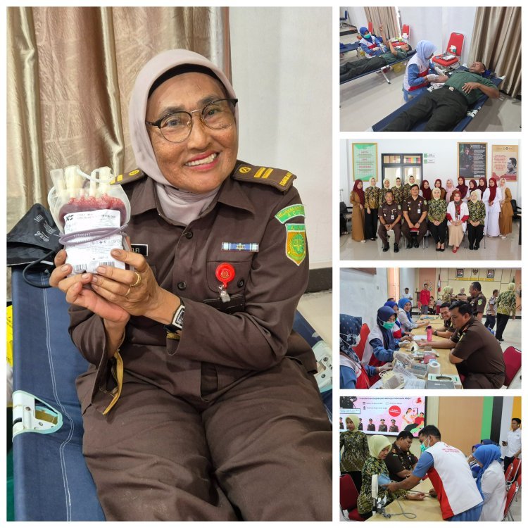 Kejari Aceh Singkil Gelar Donor Darah dan Cek Kesehatan Gratis, Wujud Kepedulian Sosial di HUT Kejaksaan ke-80