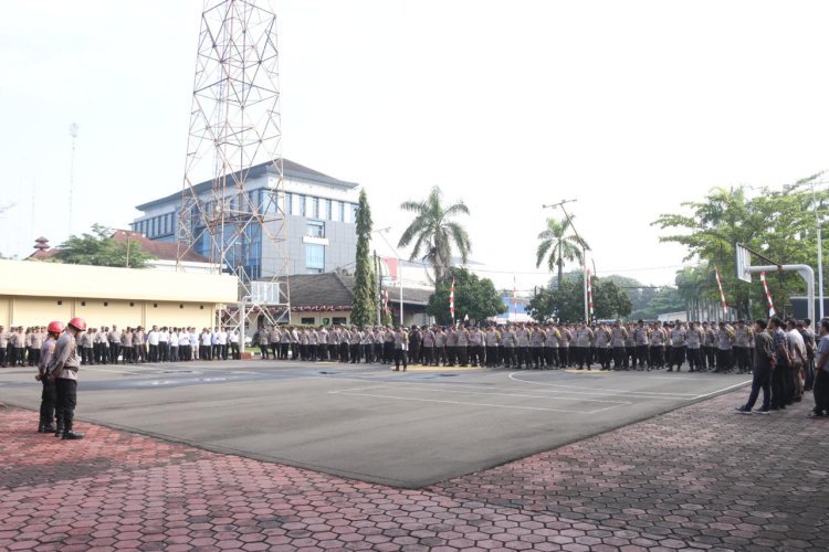 Apel Polres Cilegon Tekankan Tanggung Jawab dan Kepedulian Perwira