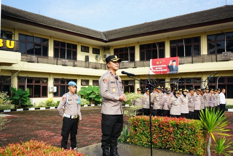 Wakapolres Cilegon Pimpin Apel, Tegaskan Personel Harus Siap Hadapi Dinamika Lapangan