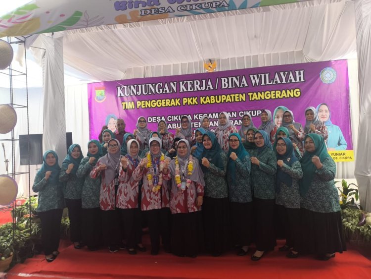Binwil PKK, Desa Cikupa Jadi Contoh Pemberdayaan Masyarakat