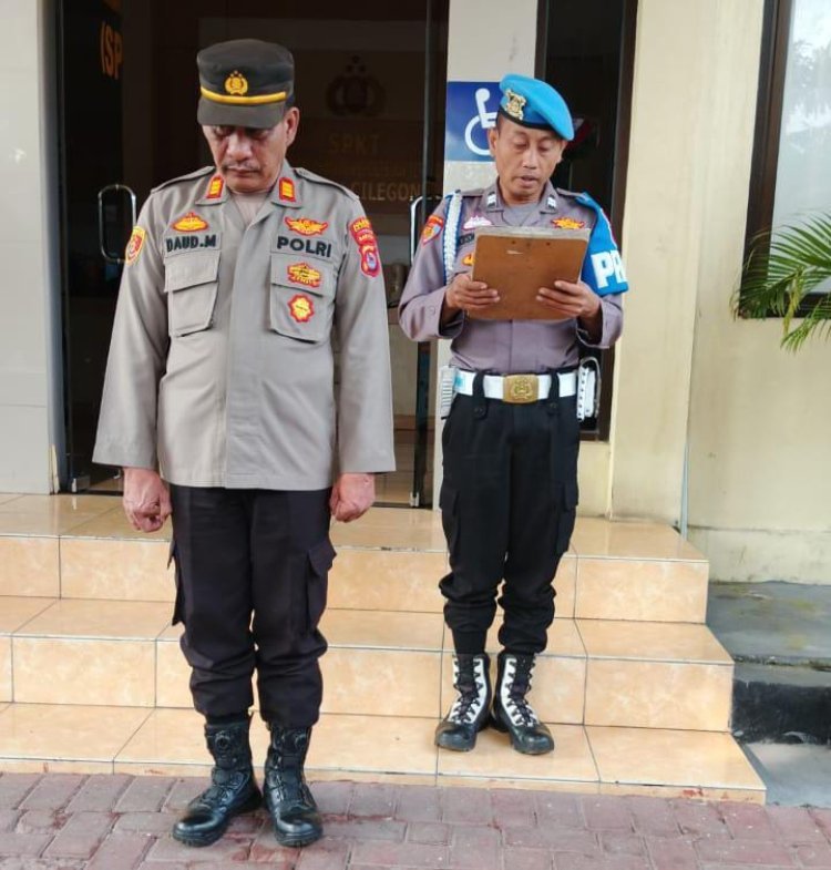 Kapolsek Cilegon: Apel Pagi Jadi Pondasi Pelayanan Prima Polri