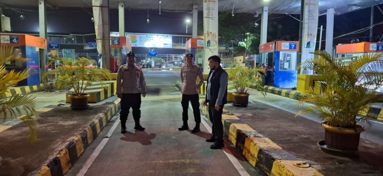 Patroli Blue Light, Polsek KSKP Merak Jaga Situasi Aman dan Tertib