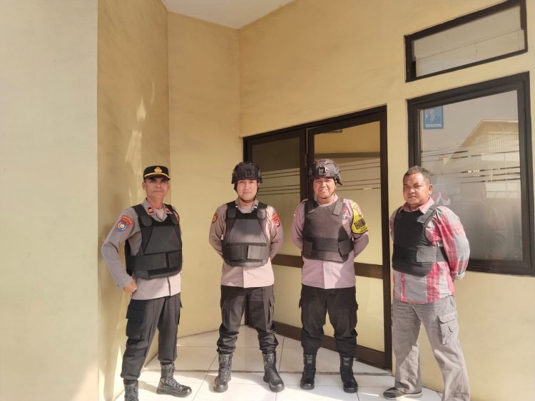 Polsek KSKP Merak Pastikan Situasi Aman Lewat Kegiatan Sispam Mako