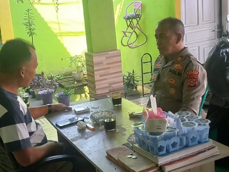 Program “Yuk Ngopi Wae”, Polsek Pulomerak Eratkan Silaturahmi dengan Masyarakat