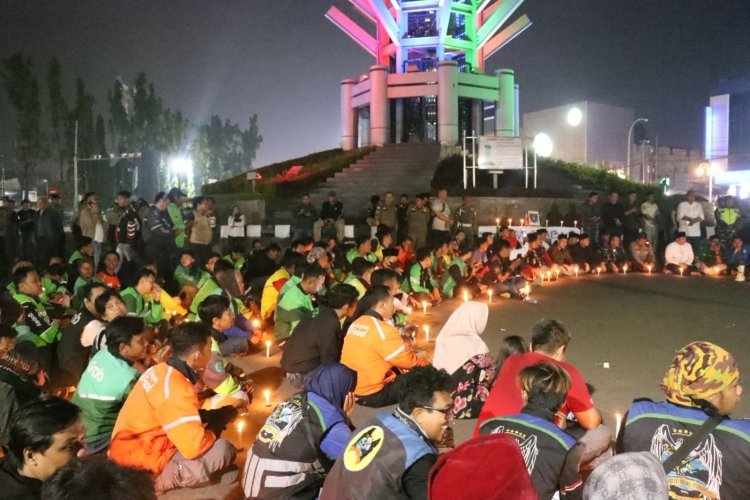 Komunitas Ojol Cilegon Ajak Anggota Tidak Terprovokasi