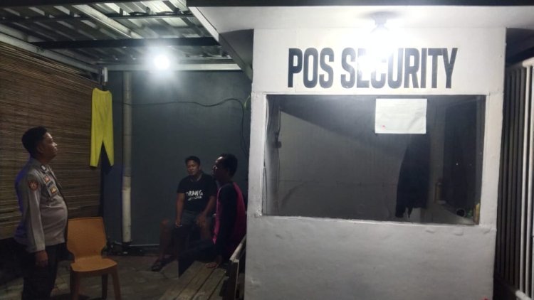 Siskamling Jadi Solusi, Polsek Cibeber Ajak Warga Bersama Jaga Lingkungan Aman