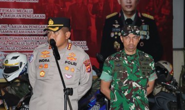 Jaga Stabilitas Keamanan, Kapolresta Tangerang Bersama Dandim Tigaraksa Pimpin Patroli Skala Besar