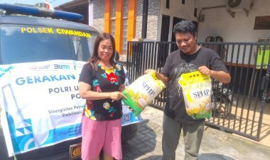 Ringankan Beban Warga, Polsek Ciwandan Gelar GPM di Cilegon