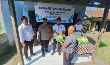 Kenaikan Harga Pangan Teratasi dengan GPM Polsek Ciwandan