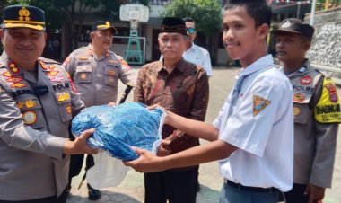 Bhabinkamtibmas Polsek Ciwandan Gencarkan Pendampingan Penyuluhan di Sekolah